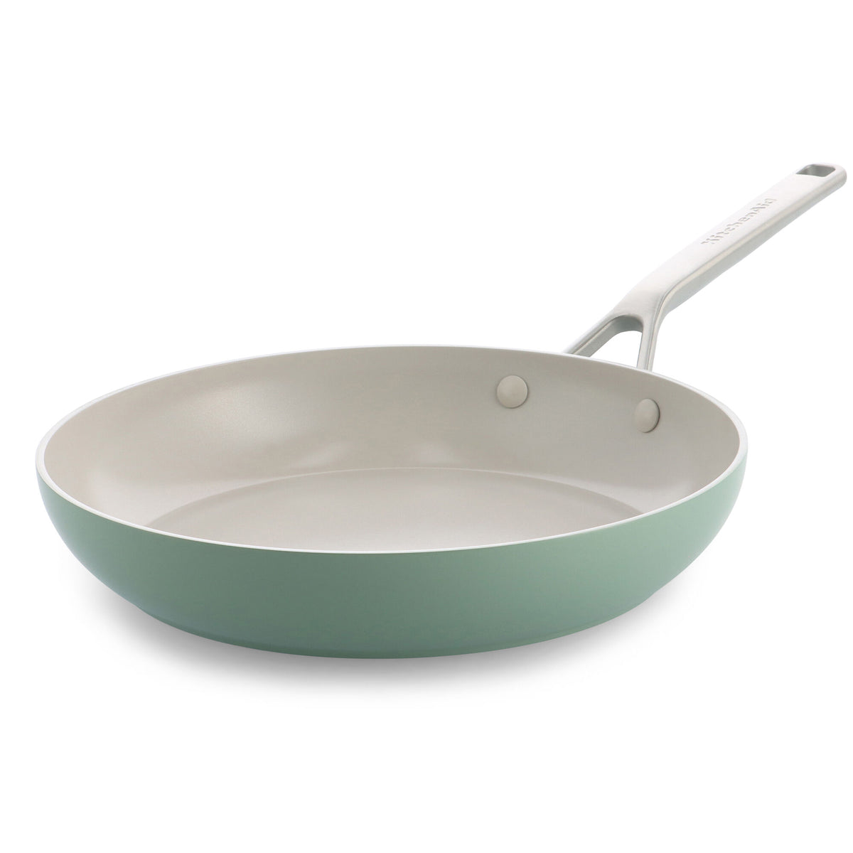 KitchenAid Advanced Hard Anodized stegepande, 28 cm, i farven cardamom