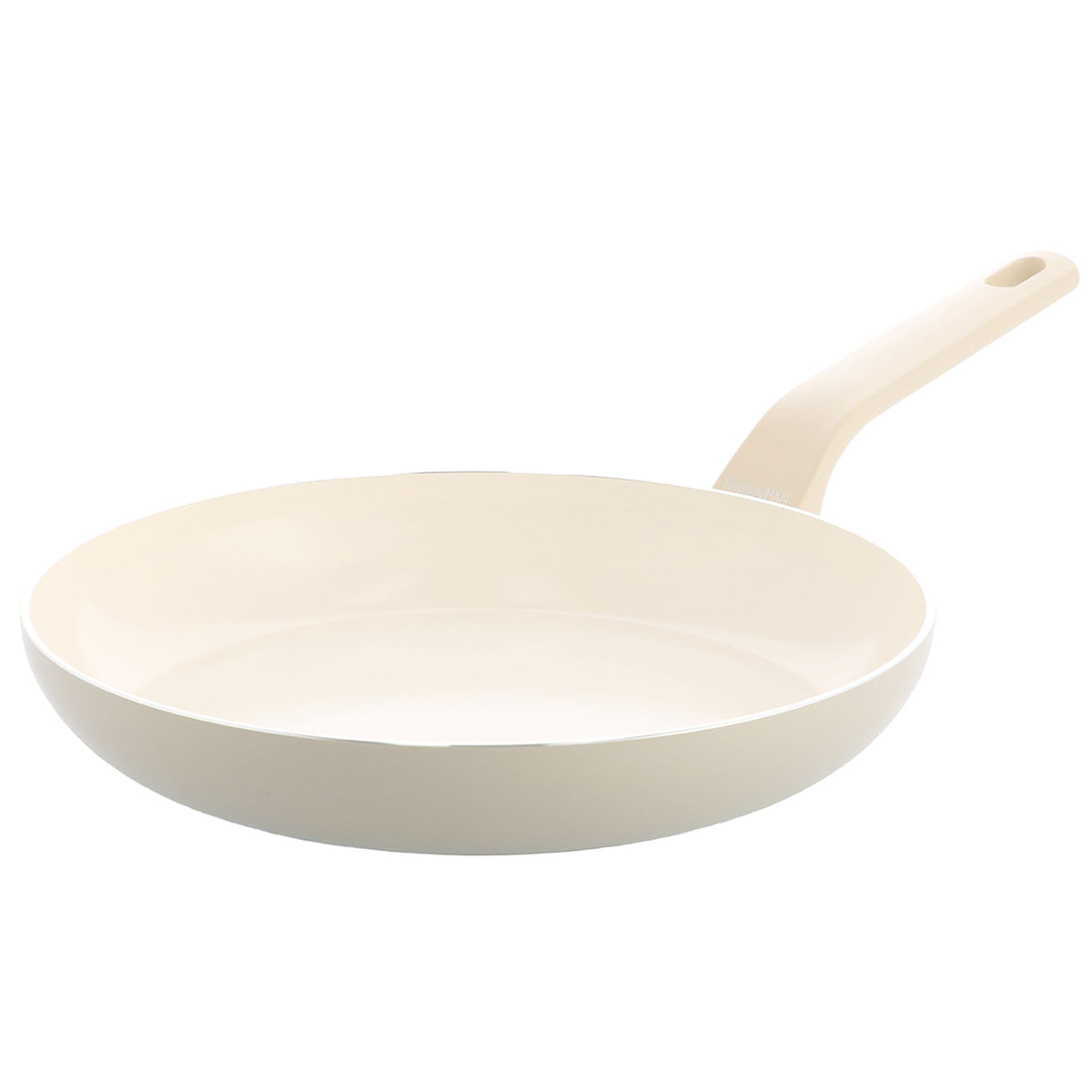 Greenpan Essence Pro stegepande, 28 cm, i farven cream