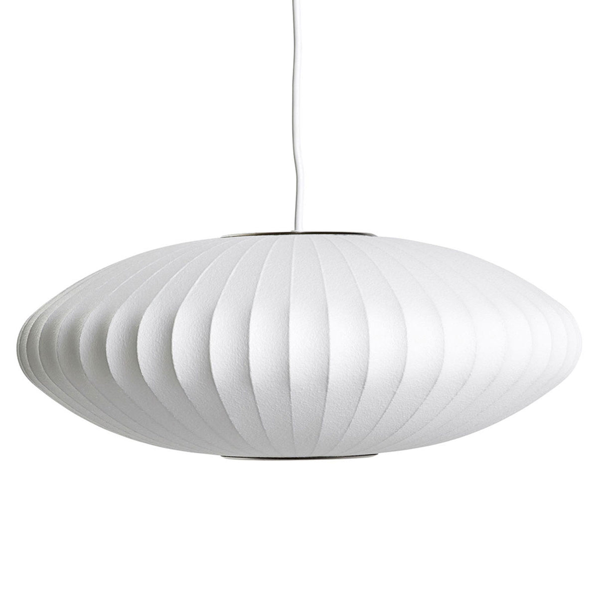 Hay Nelson Saucer Bubble Pendant pendel i størrelse small, farven off-white