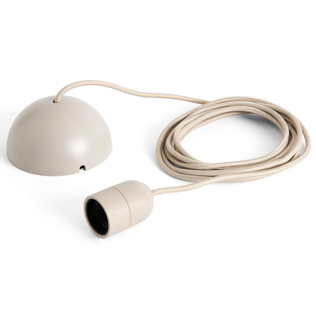 Hay Common Pendant Cord Set loftophæng i betongrå nuance