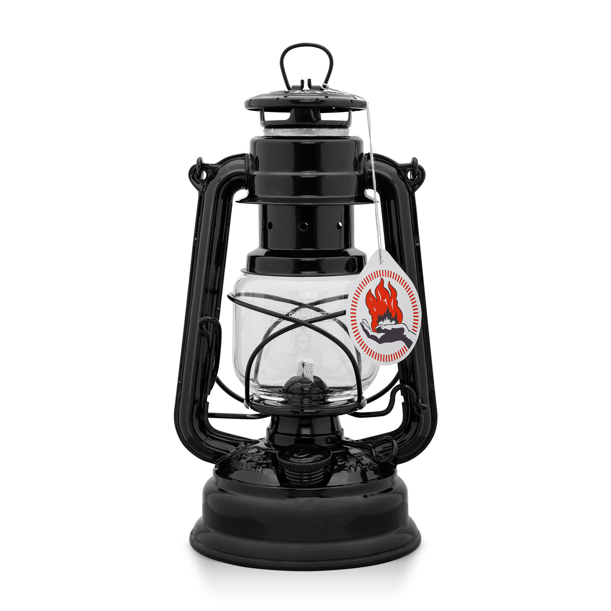 Feuerhand Hurricane 276 stormlygte i sort jet black-udgave