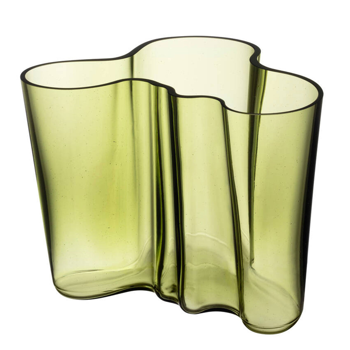 Iittala Aalto vase i grøn, 12 cm høj, jubilæumsudgave