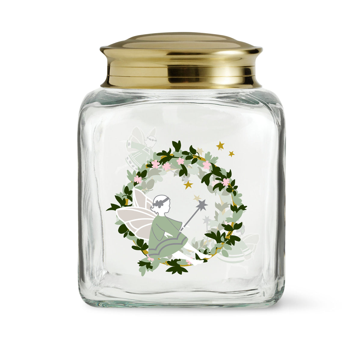 Holmegaard Christmas julekageglas 2026 på 16 cm med illustrationer af Jette Frölich