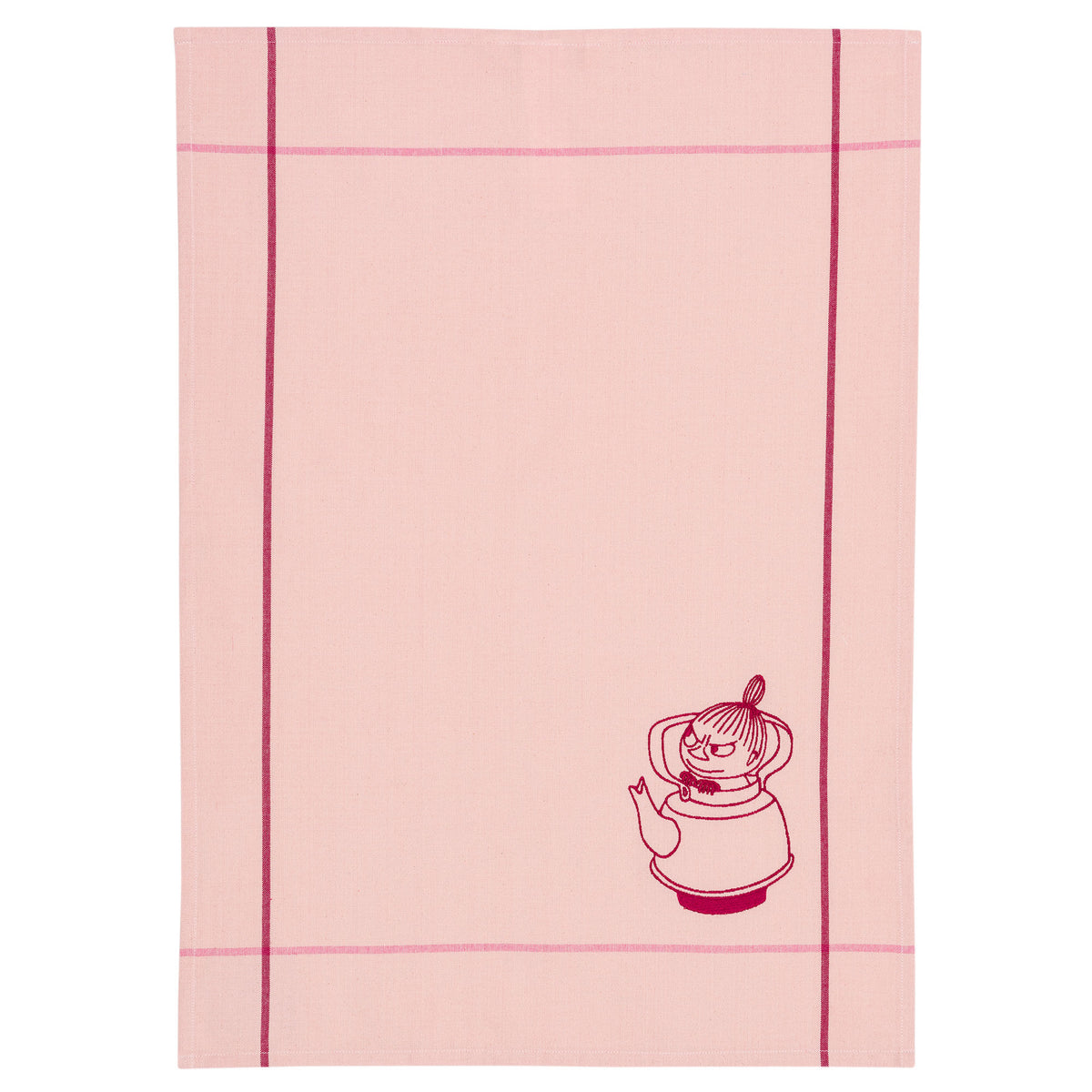 Moomin Arabia viskestykke med Lille My, 50 x 70 cm