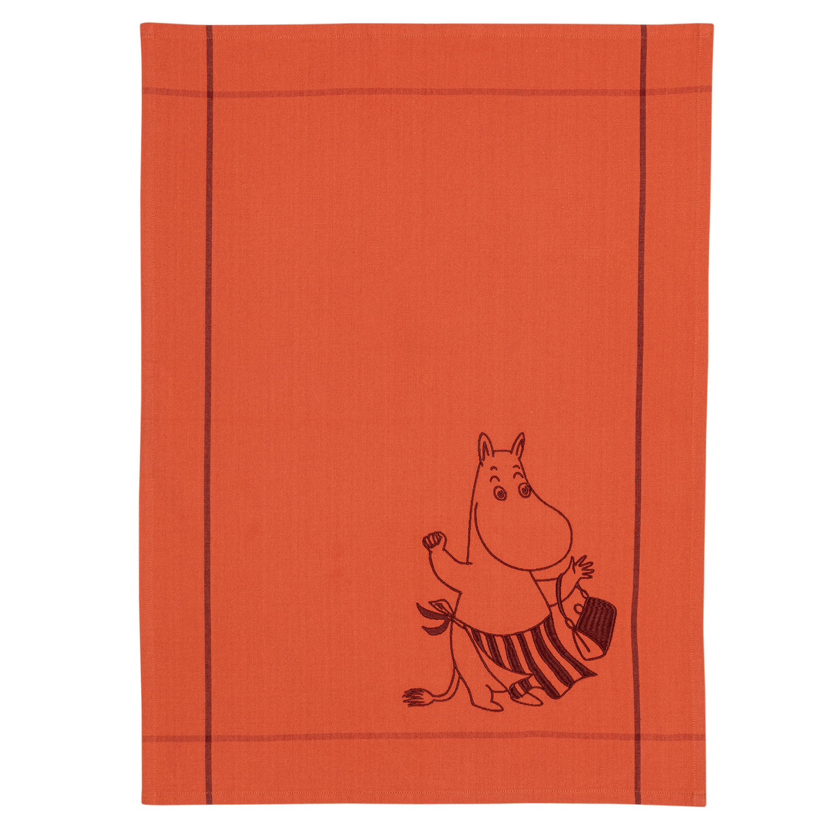 Moomin Arabia viskestykke 50 x 70 cm med motiv af Mumimor