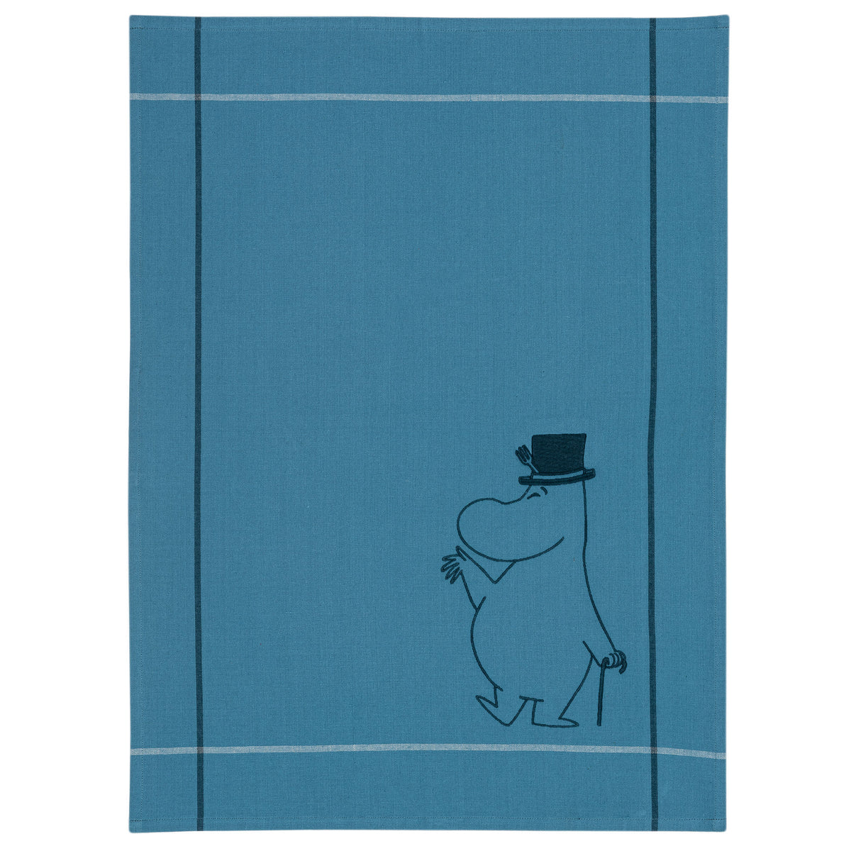 Moomin Arabia viskestykke med motiv af Mumifar, 50 x 70 cm