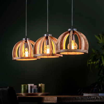 Se tilbud på loftslampe i massiv mangotræ med tre skærme! Billigt udsalg på 3-nordic. Køb online nu! Hurtig levering, 1-2 hverdage. Spar op til 61%.