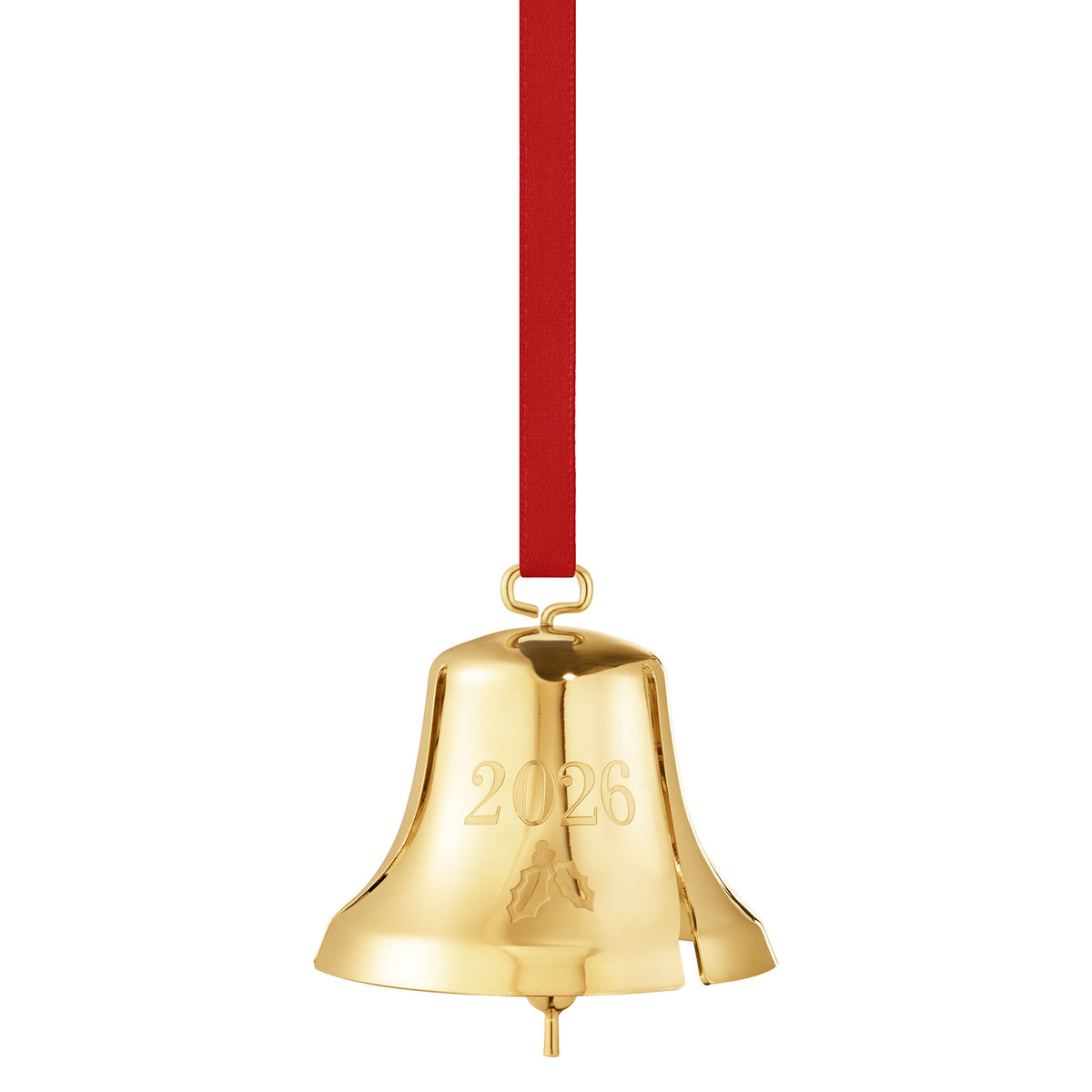 Georg Jensen Classic Christmas 2026 juleklokke i guld