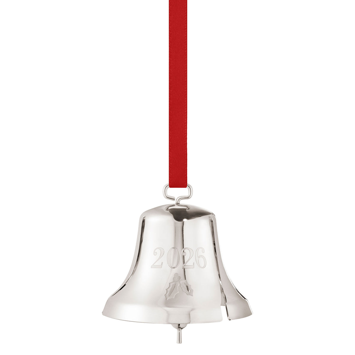 Georg Jensen Classic Christmas 2026 juleklokke i palladium