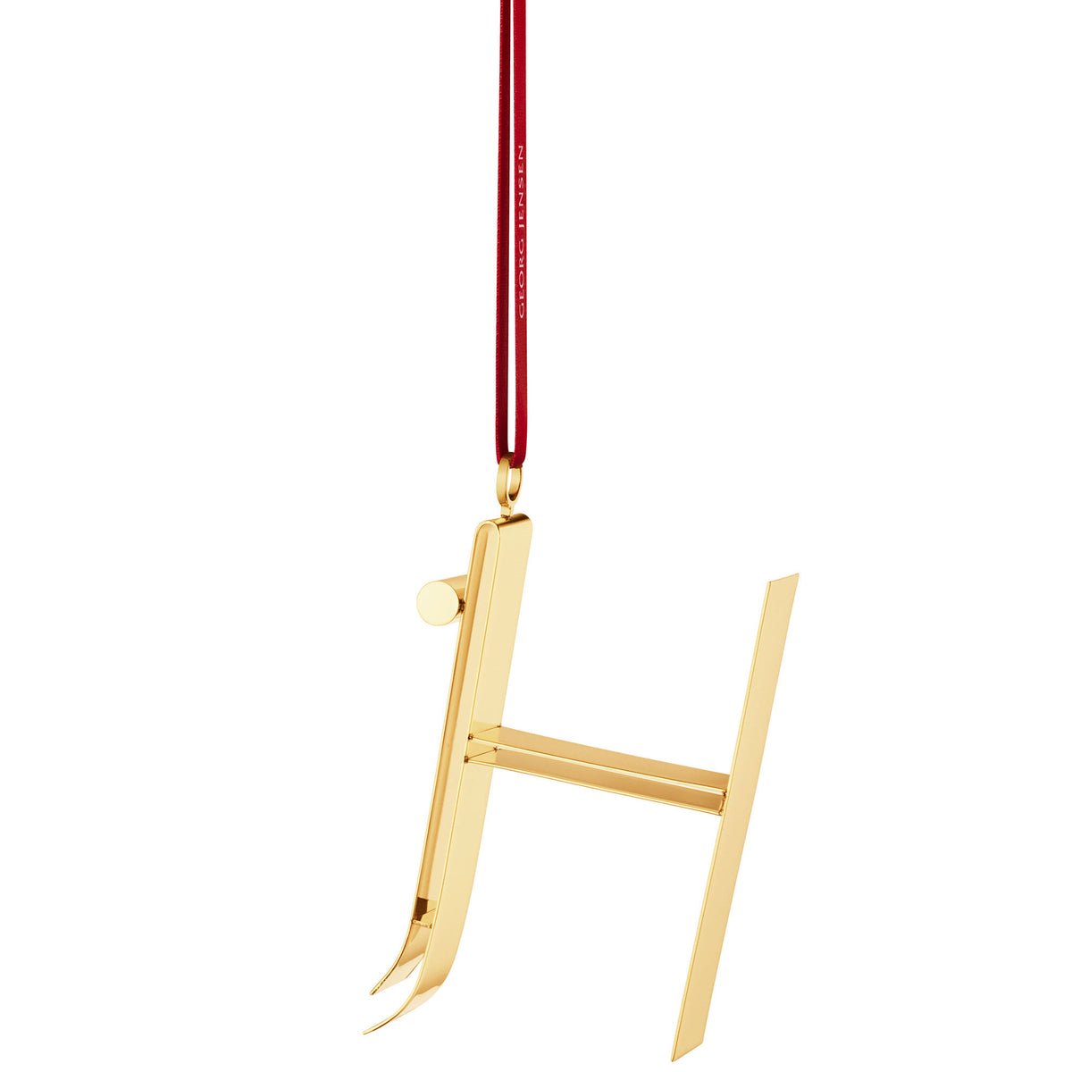 Georg Jensen dekorationsbogstav H