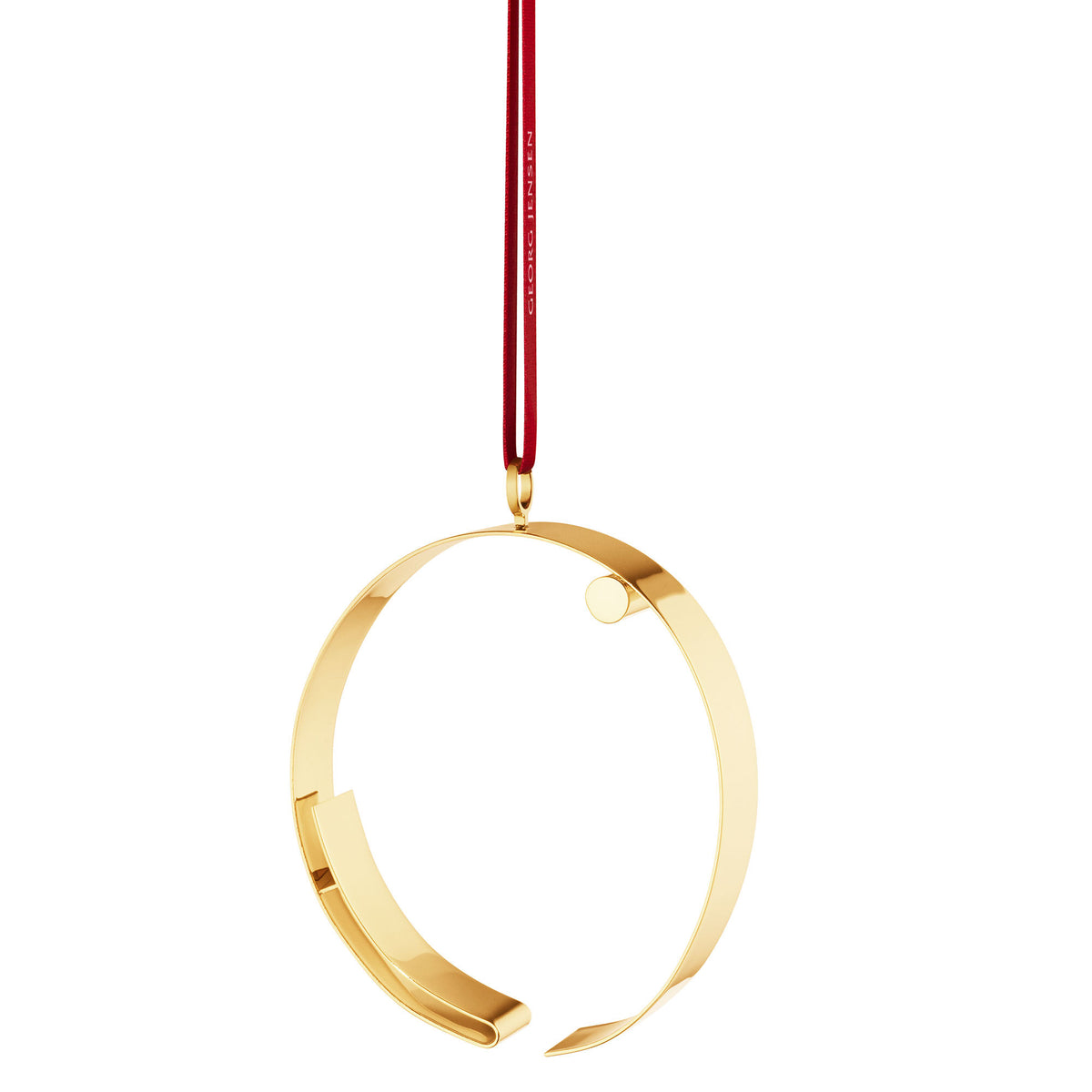 Georg jensen dekorativt bogstav O til pynt i hjemmet