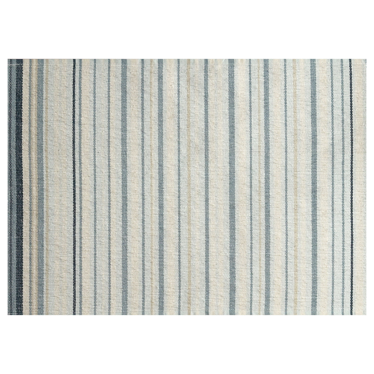 Stelton dækkeserviet af Vibeke Klint med tynde blå linjer, 33 × 48 cm