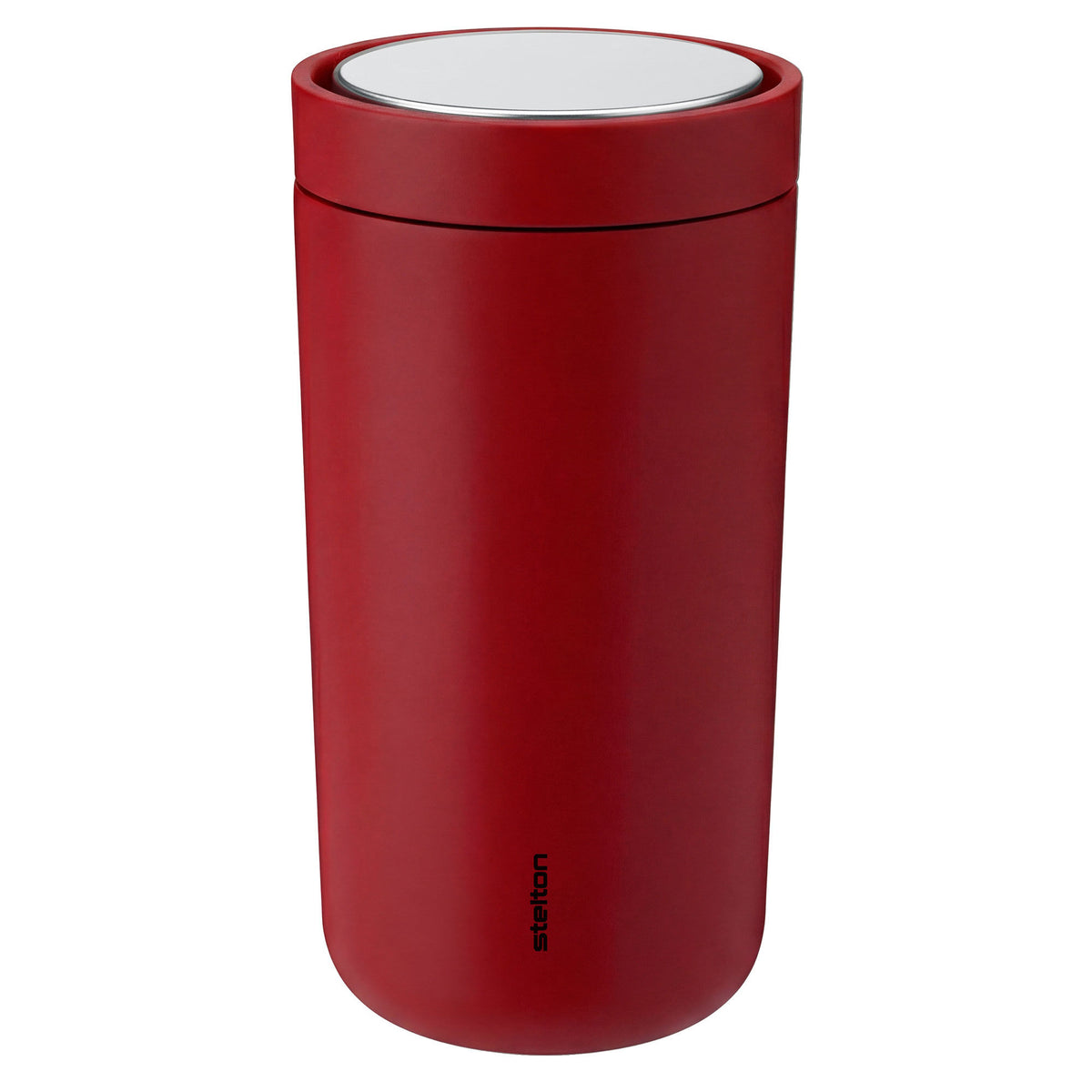 Stelton To Go Click termokrus på 0,2 liter i farven soft cherry