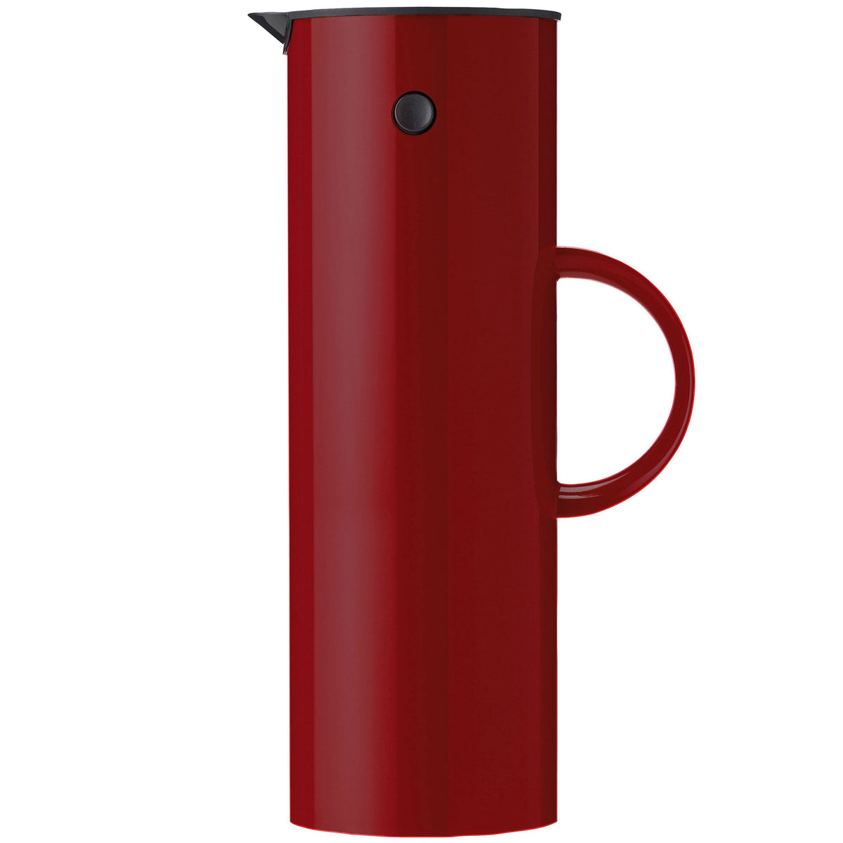 Stelton EM77 termokande på 1 liter i kirsebærrød farve, cherry red