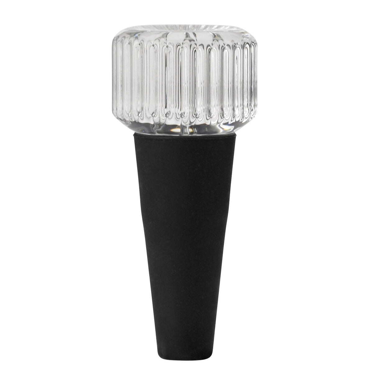 Stelton Pilastro vinprop med rillet klart glashoved