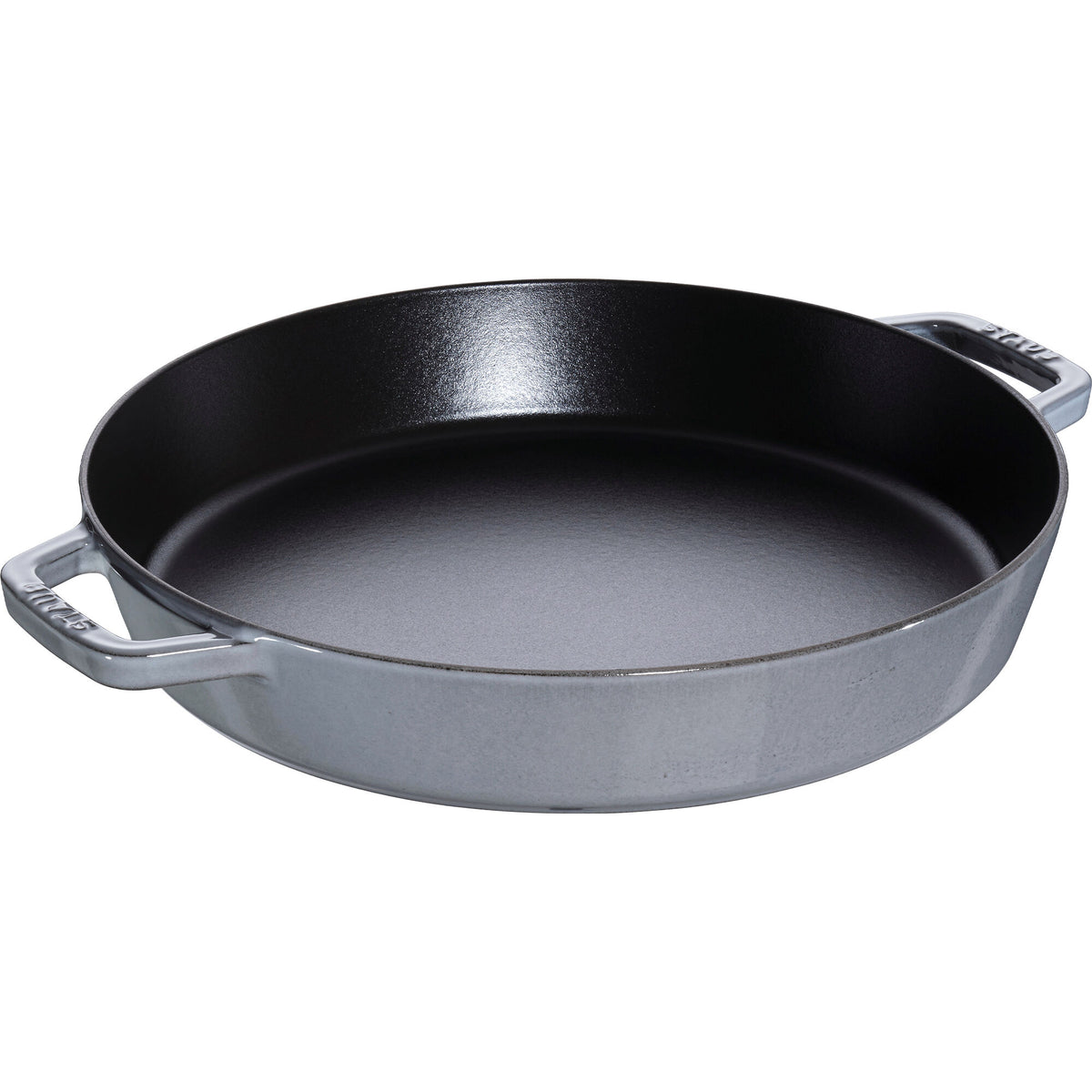 Staub paellapande 34 cm i grafitgrå