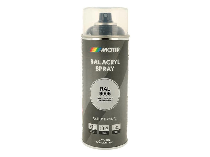 Se Motip - Ral 9005 - Lak - High gloss deep black ✔ Kæmpe udvalg i  Motip ✔ Hurtig levering: 1 - 2 Hverdage samt billig fragt - Varenummer: CKP-8711347072361 og barcode / Ean: &
