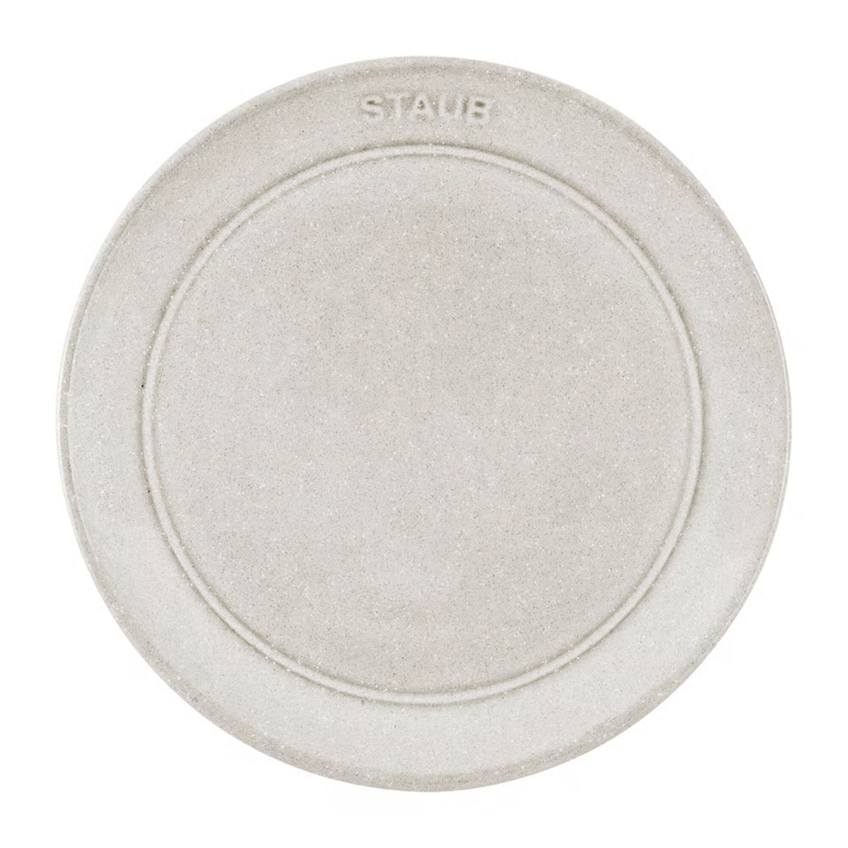 Staub Dining Line assiet på 15 cm i farven White Truffle