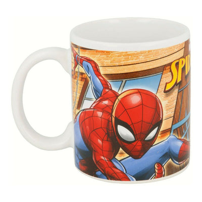 Krus Spider-Man Great power Blå Rød Keramik 350 ml