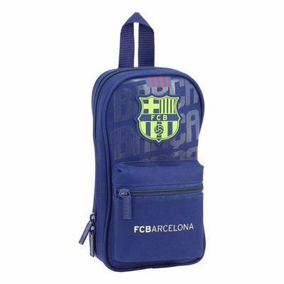 Penalhus rygsæk F.C. Barcelona Blå 12 x 23 x 5 cm (33 Dele)