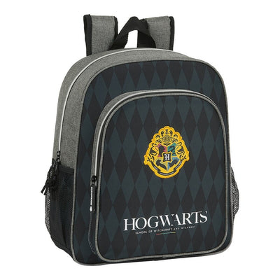 Skoletaske Hogwarts Harry Potter Hogwarts Sort Grå 12 L