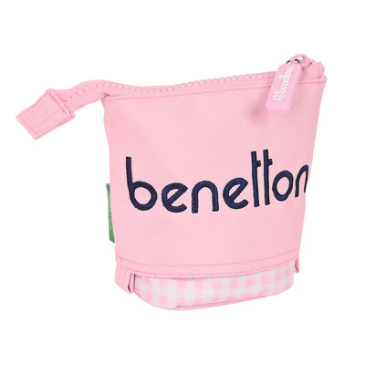 Penalhus Kop Benetton Vichy Pink 8 x 19 x 6 cm