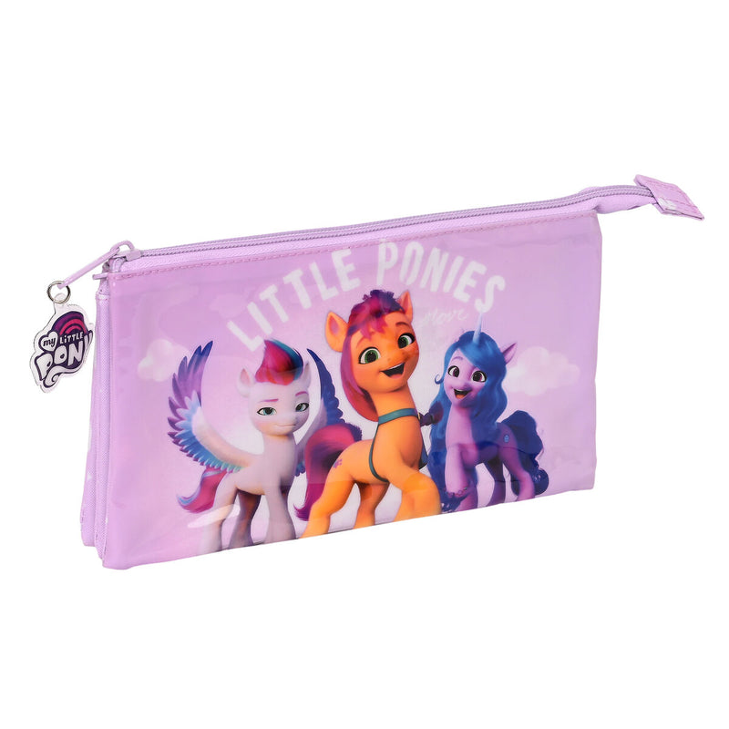 Tredobbelt bæretaske My Little Pony Syren (22 x 12 x 3 cm)