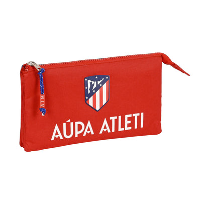 Tredobbelt bæretaske Atlético Madrid Rød Marineblå (22 x 12 x 3 cm)