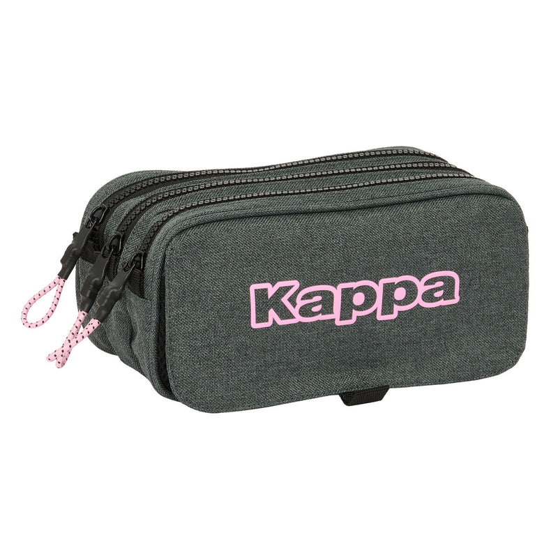 Penalhus / bæretaske Kappa Silver pink Grå 21,5 x 10 x 8 cm