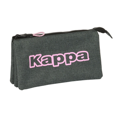 Penalhus / bæretaske Kappa Silver pink Grå 22 x 12 x 3 cm