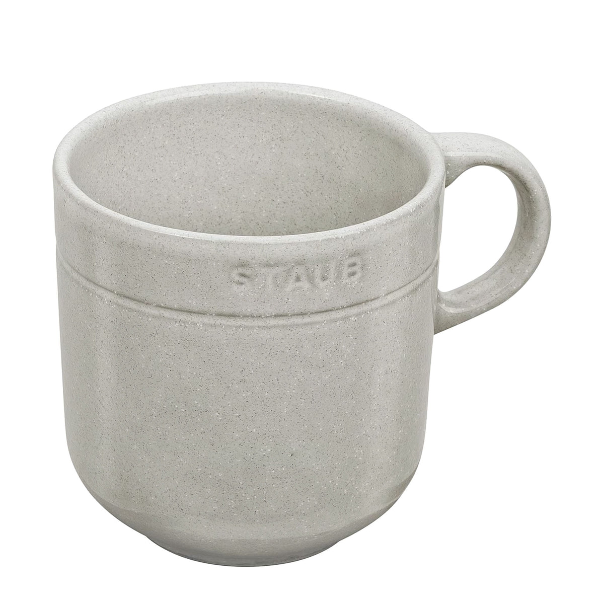 Staub Dining Line krus på 350 ml i farven white truffle