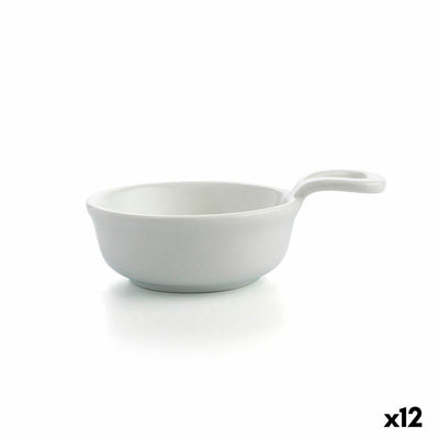 Skål Quid Select Mini Keramik Hvid 8,5 cm 12 stk