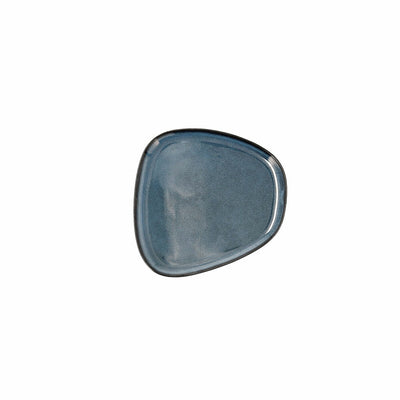 Flad tallerken Bidasoa Ikonic Blå Keramik 14 x 13,6 x 0,8 cm 12 stk 12 pak