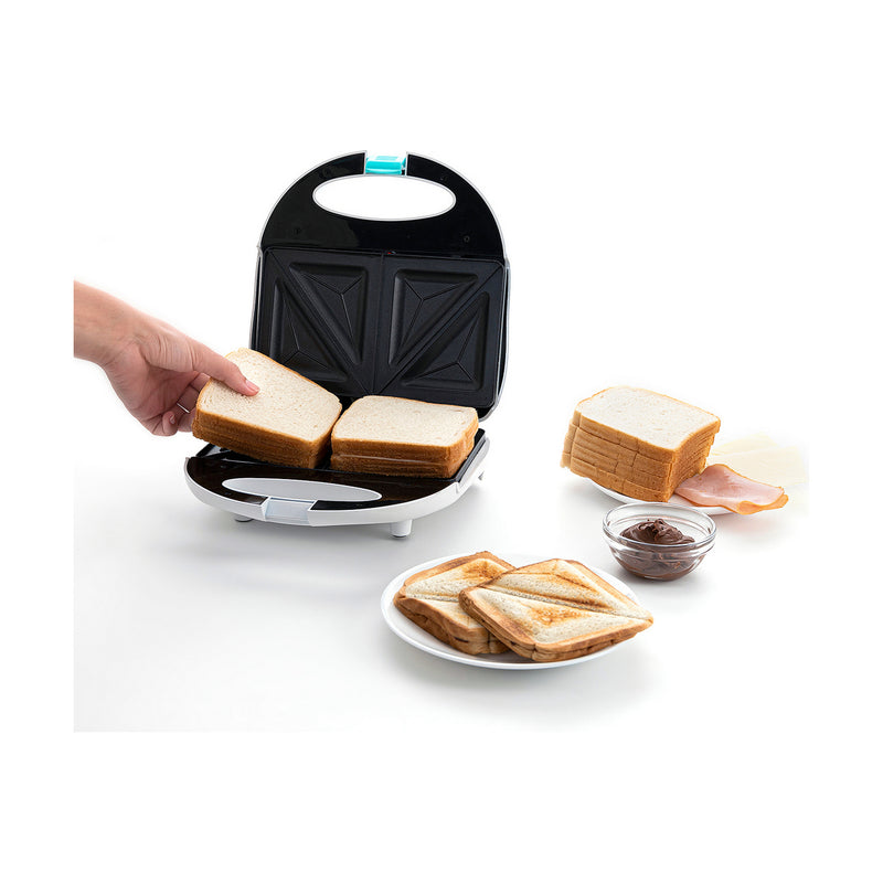 Sandwichtoaster / Panini-grill Dcook Gallery Hvid 750 W 750 W