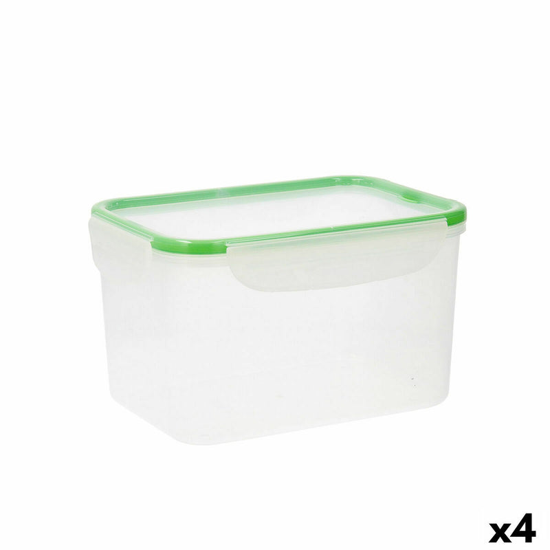 Madkasse Quid Greenery 2,8 L Plastik (4 enheder) (Pack 4x)