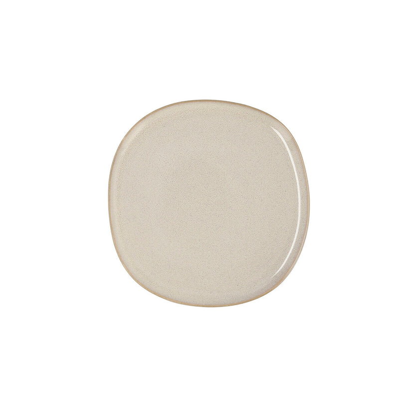 Flad tallerken Bidasoa Ikonic Hvid Keramik 20,2 x 19,7 cm 6 stk 6 pak