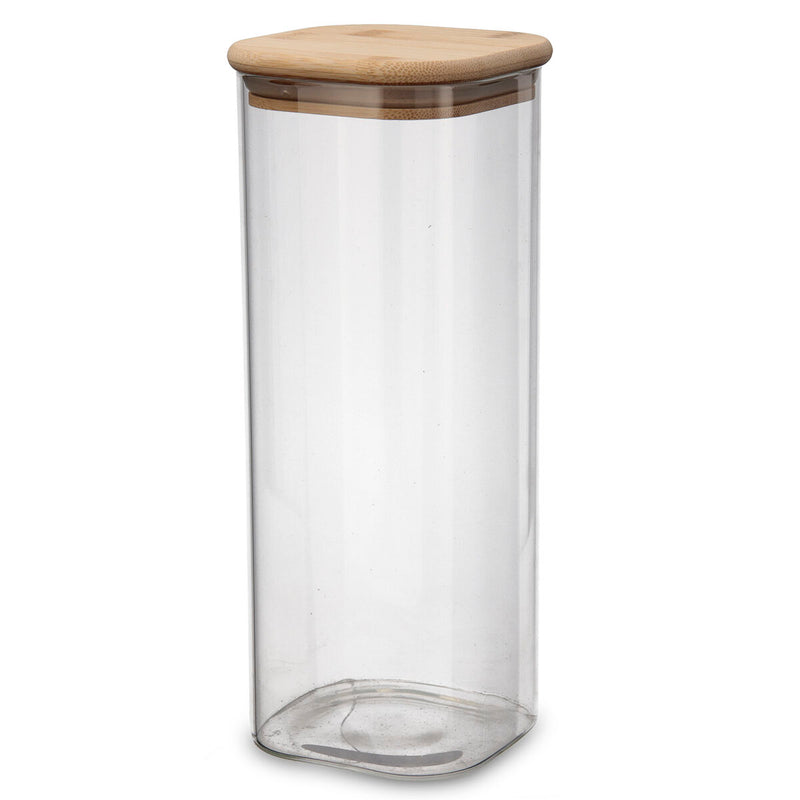 Opbevaringsglas / beholder Quid Cocco Glas Silikone 2 L