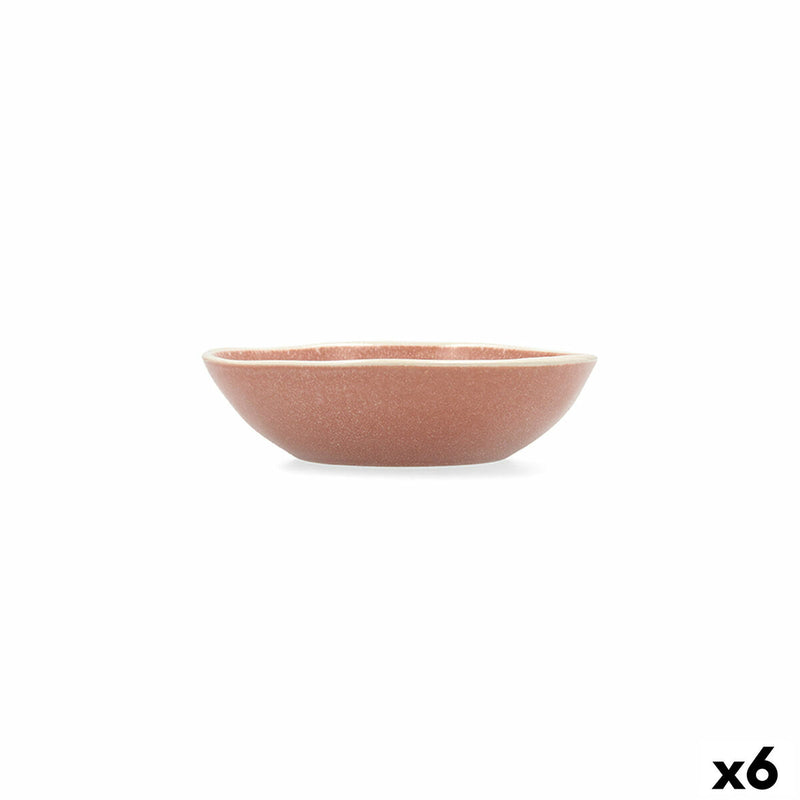 Skål Bidasoa Gio 15 x 4 cm Keramik Brun (6 enheder)