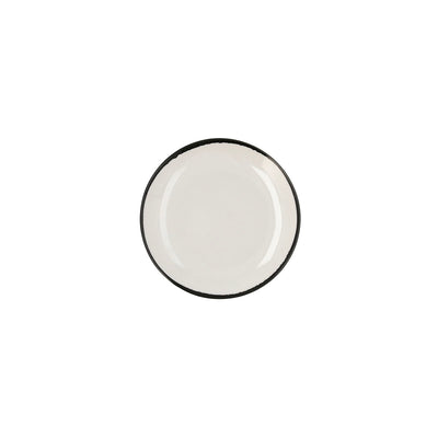 Tallerken Ariane Vital Filo Hvid Keramik Ø 18 cm (12 enheder)