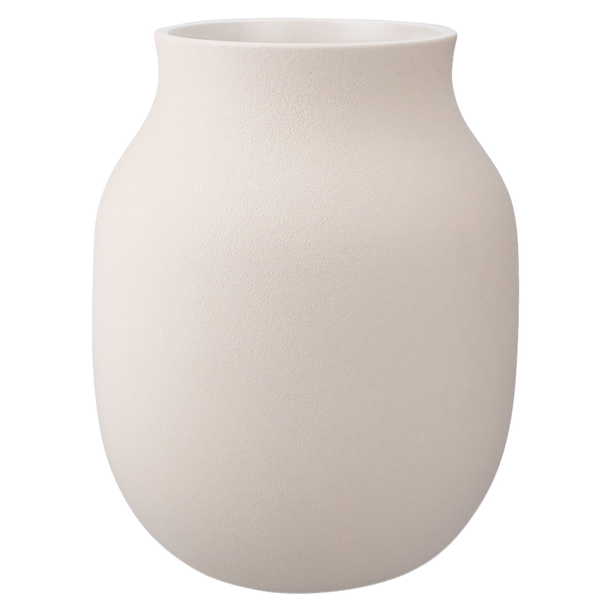 Slank Kähler Studio Omaggio #1 keramikvase på 20 cm i sandfarve