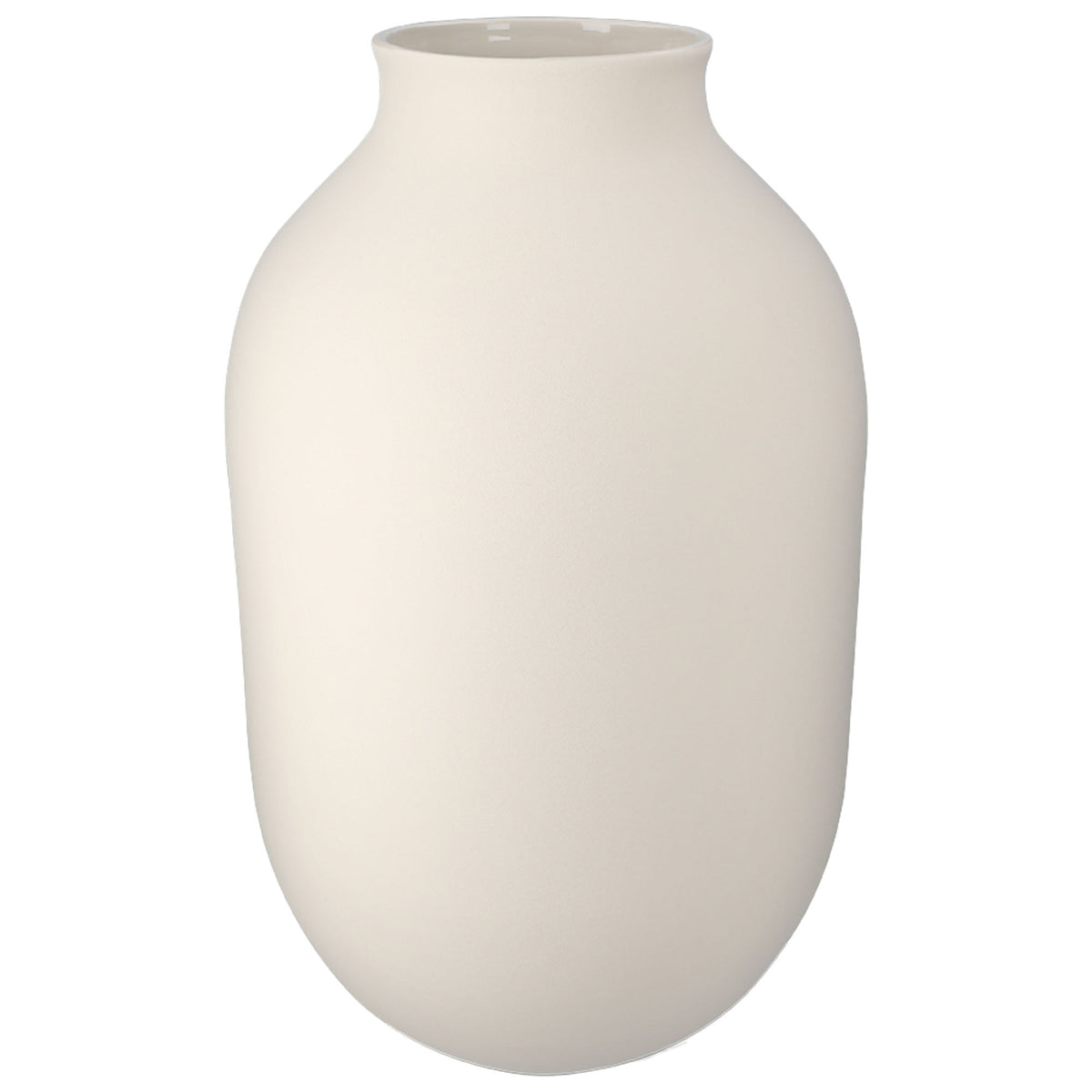 Kähler Studio Omaggio #1 vase i farven sand, 50 cm høj