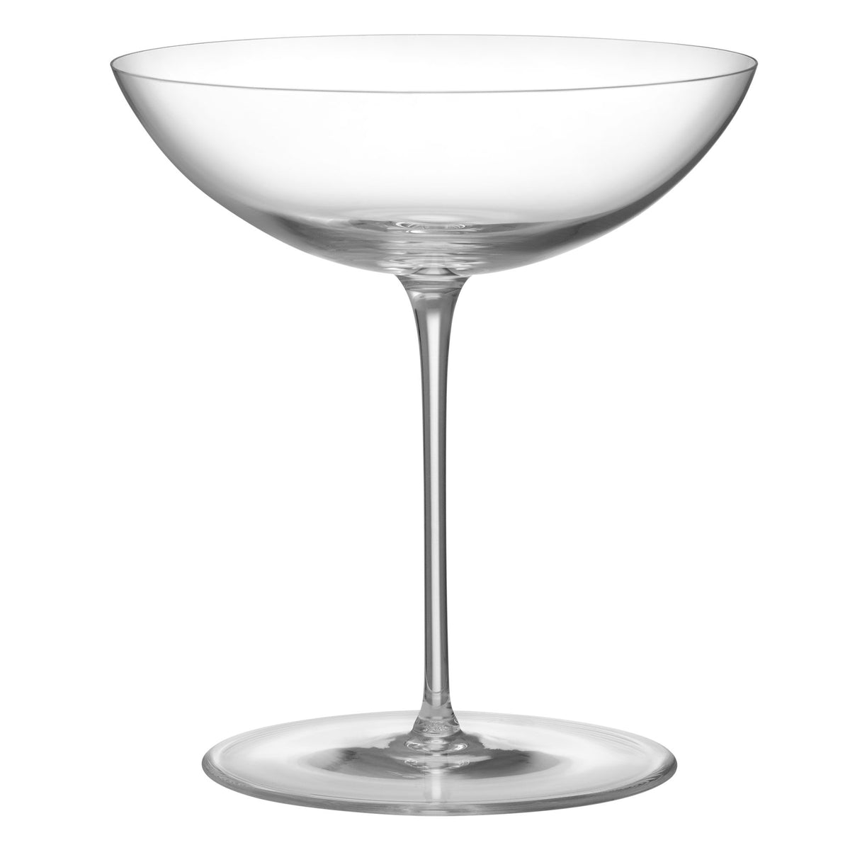 To Orrefors Geometry cocktailglas på 26 cl med geometrisk udtryk