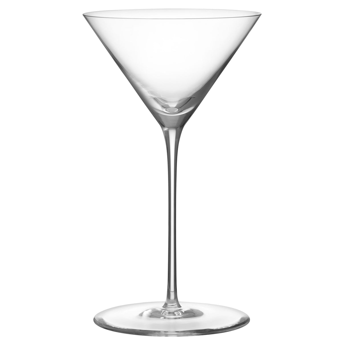 To Orrefors Geometry martiniglas på 20 cl i blyfrit krystalglas