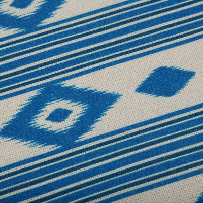 Dækkeserviet Versa Manacor Blå Polyester (36 x 0,5 x 48 cm)