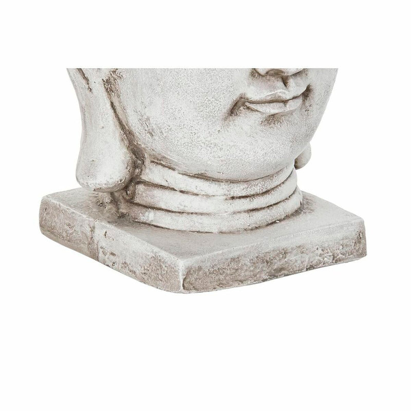 Urtepotte DKD Home Decor Lysegrå Buddha Magnesium (26 x 25 x 36 cm)