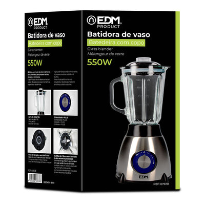Kop-blender EDM Sort 550 W 1,5 L