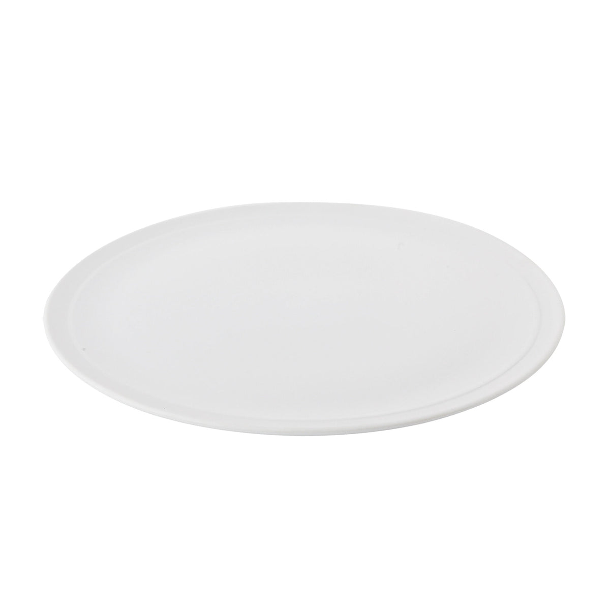 Hvid Aida Raw lunchtallerken med en diameter på 23 cm
