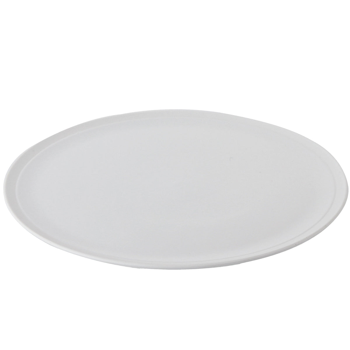 Hvid Aida Raw middagstallerken med en diameter på 28 cm