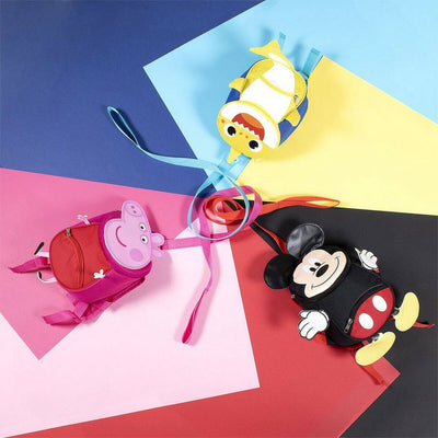 Børnetaske Mickey Mouse 2100003393 Sort 9 x 20 x 27 cm