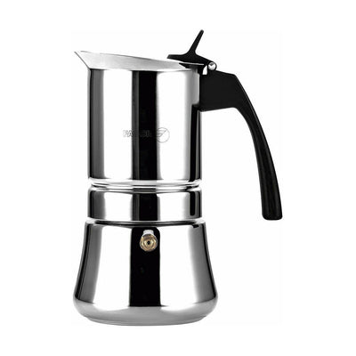 Italiensk espresso kaffebrygger FAGOR Etnica Rustfrit stål 18/10 4 Skodelice